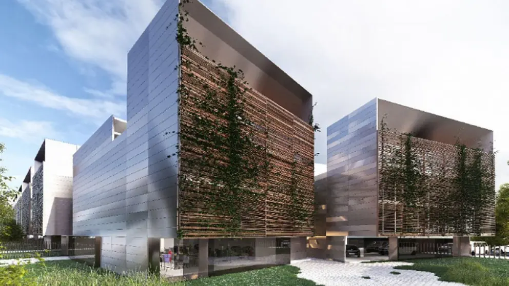 Naves proyectadas para Porto do Molle.
