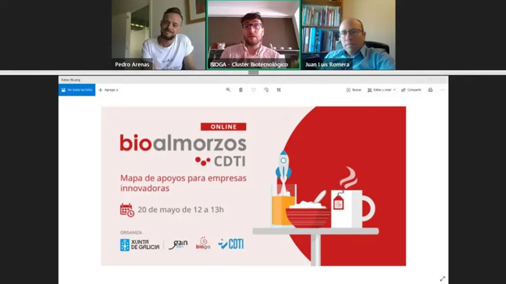 La sesi&oacute;n organizada por Bioga con apoyo de Gain cont&oacute; con la participaci&oacute;n de un directivo del CDTI.