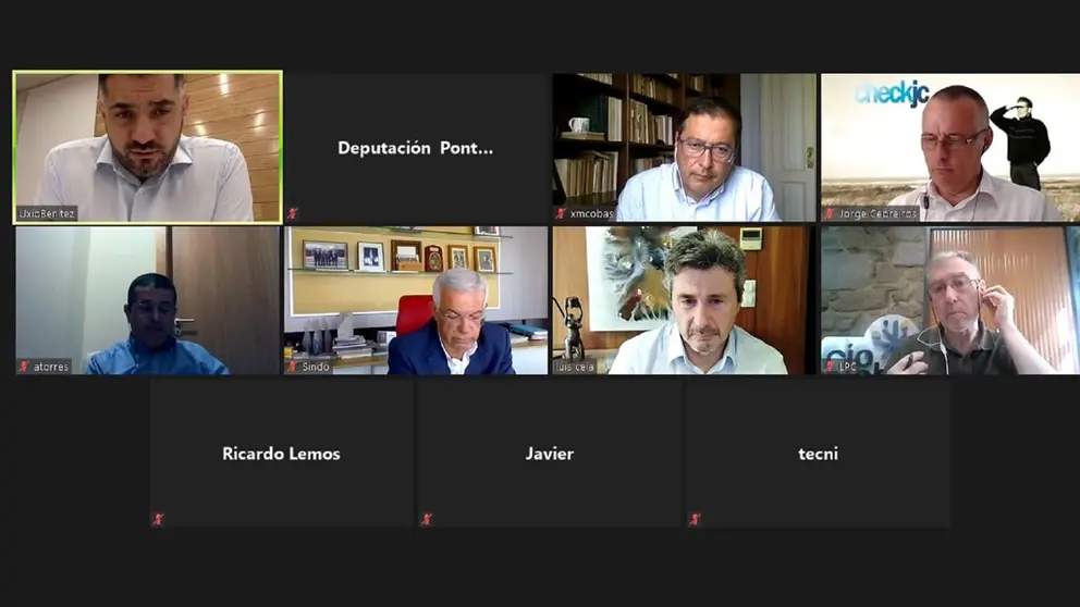 Reuni&oacute;n promovida pola AECT R&iacute;o Minho con asociaci&oacute;ns empresariais portuguesas e lusas.