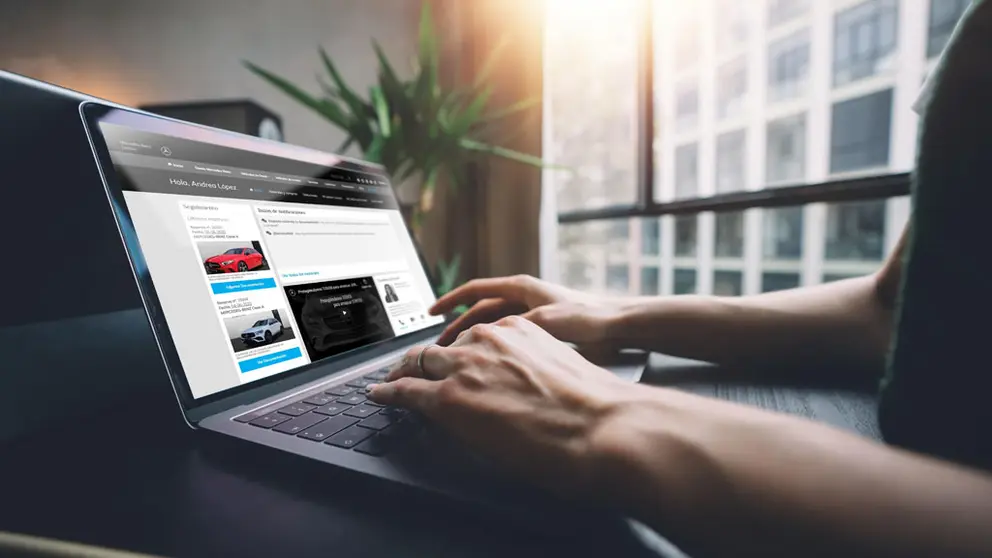 Ecommerce del concesionario Louzao Mercedes-Benz.