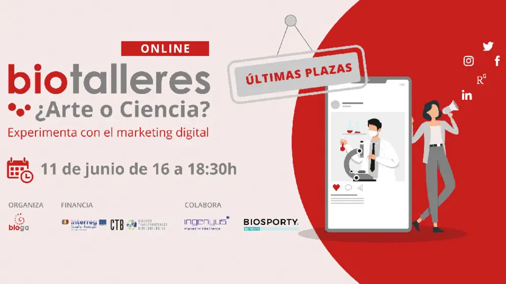 Biotaller "&iquest;Arte o Ciencia? Experimenta con el marketing digital".