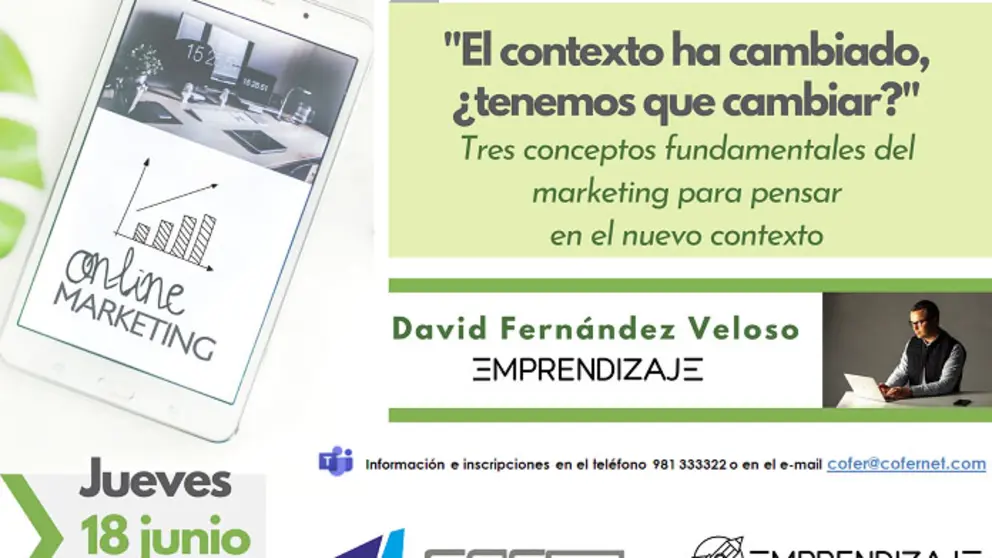 Webinar sobre marketing de Cofer.