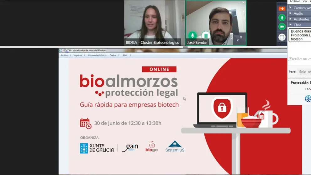 Bioalmorzo sobre protecci&oacute;n legal para las empresas biotech.