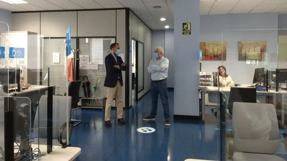 Oficina de empleo de la Xunta en Lugo./ARCHIVO.