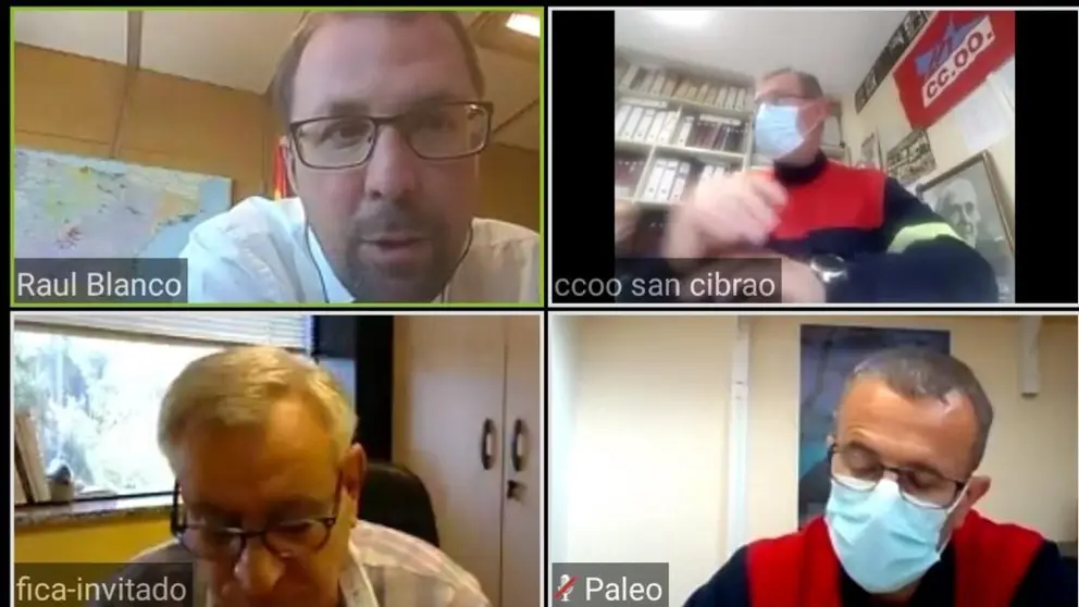 Reuni&oacute;n telem&aacute;tica de Ra&uuml;l Blanco con /TWITTER MINCOTUR.