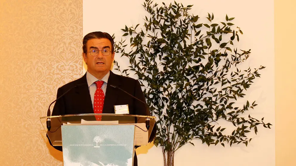 V&iacute;ctor Nogueira, presidente de la Asociaci&oacute;n Gallega de la Empresa Familiar.