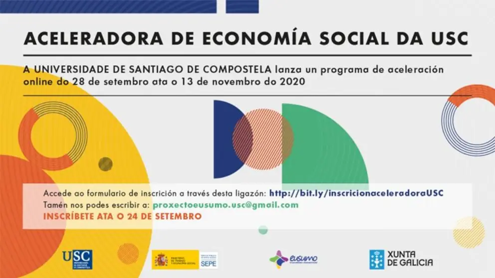 A nova aceleradora da USC apoiar&aacute; proxectos de econom&iacute;a social.
