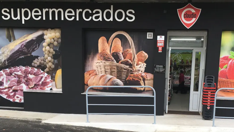 Supermercado Claudio de A Ba&ntilde;a (A Coru&ntilde;a).
