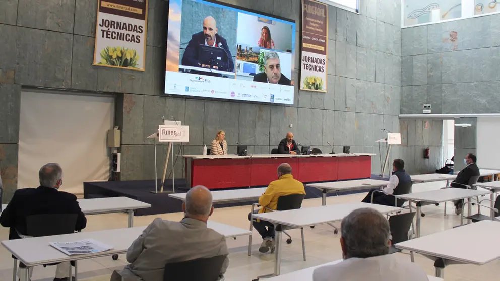 El Congreso de directivos funerarios se pudo seguir presencialmente en Expourense y tambi&eacute;n de forma online.