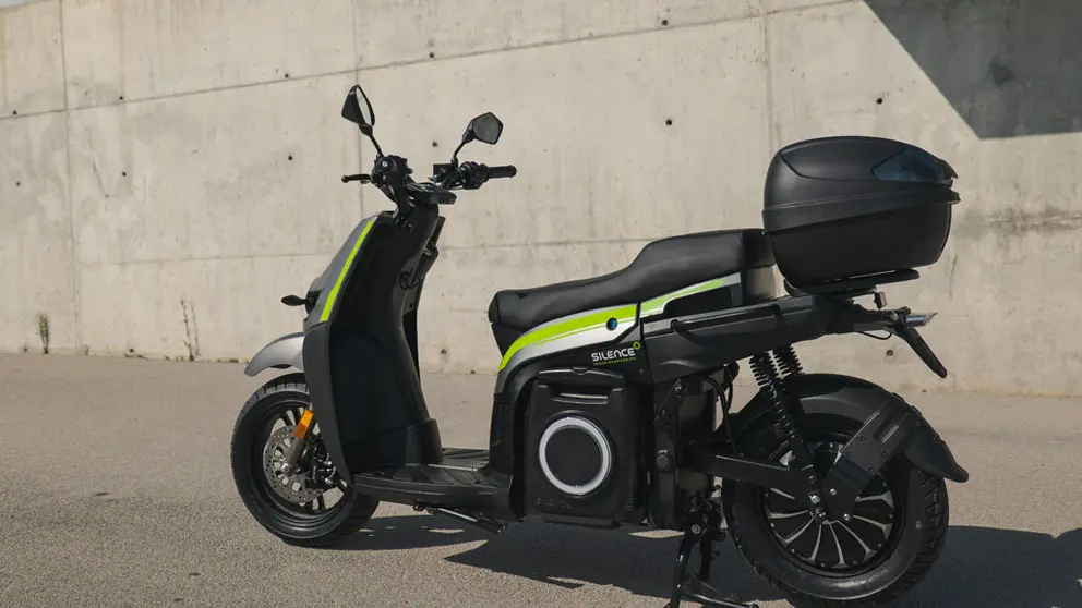 Uno de los modelos de motos el&eacute;ctricas de la marca Silence que vender&aacute; Grupo Breog&aacute;n.