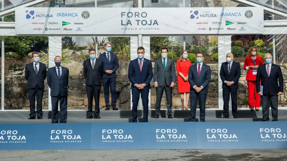 El II Foro La Toja ha reunido a  autoridades, l&iacute;deres pol&iacute;ticos y expertos econ&oacute;micos en la isla pontevedresa de A Toxa.