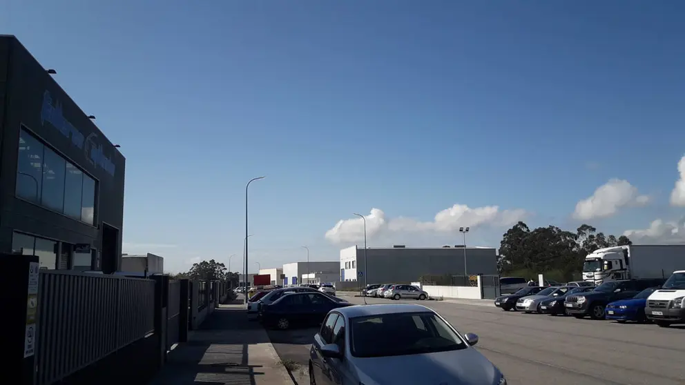 Vista del pol&iacute;gono de Rianxo.