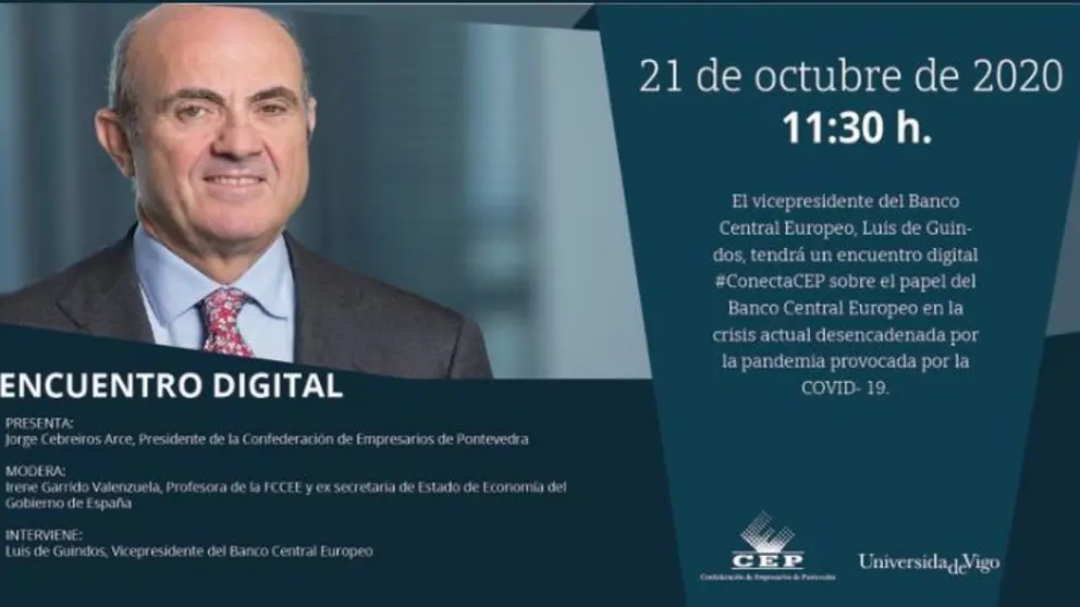 Luis de Guindos, vicepresidente del Banco Central Europeo.