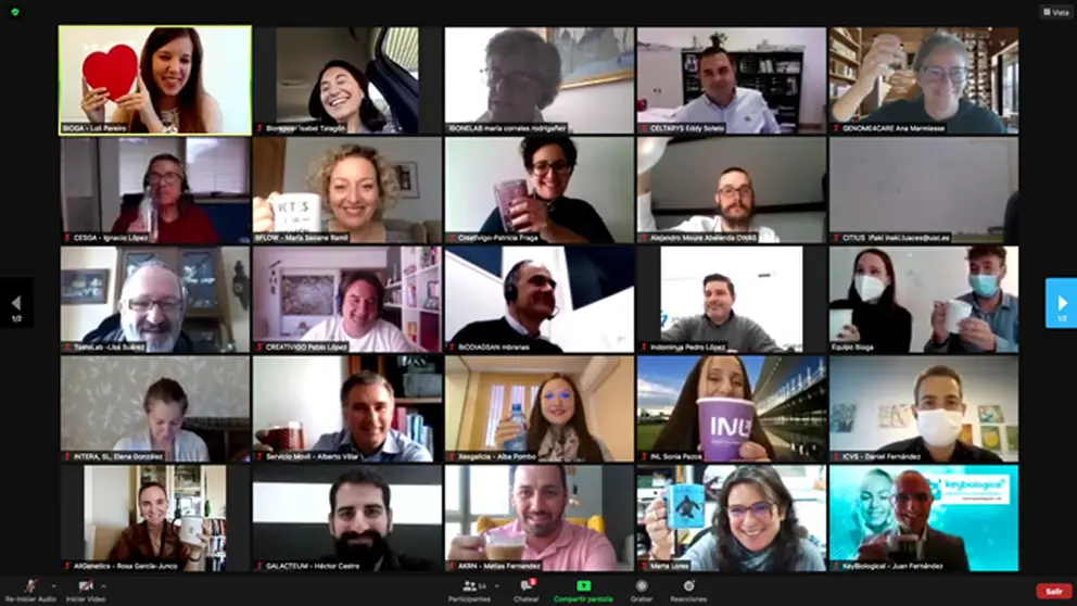 Representantes de algunas de las 53 empresas participantes en Biomatch.