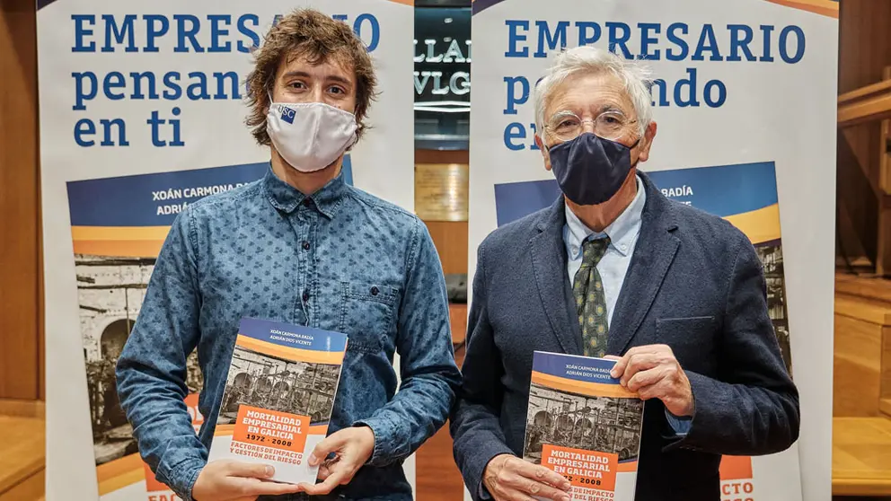 Adri&aacute;n Dios y Xoan Carmona,coautores del estudio.
