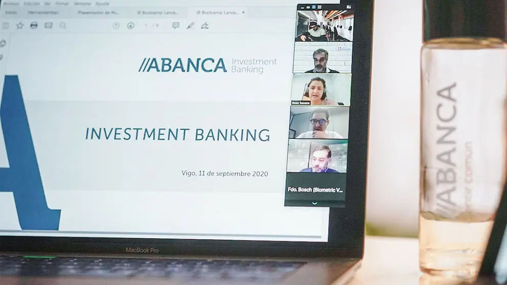 Las 10 startups mantuvieron encuentros online con profesionales de distintas &aacute;reas de Abanca y emprendedores.