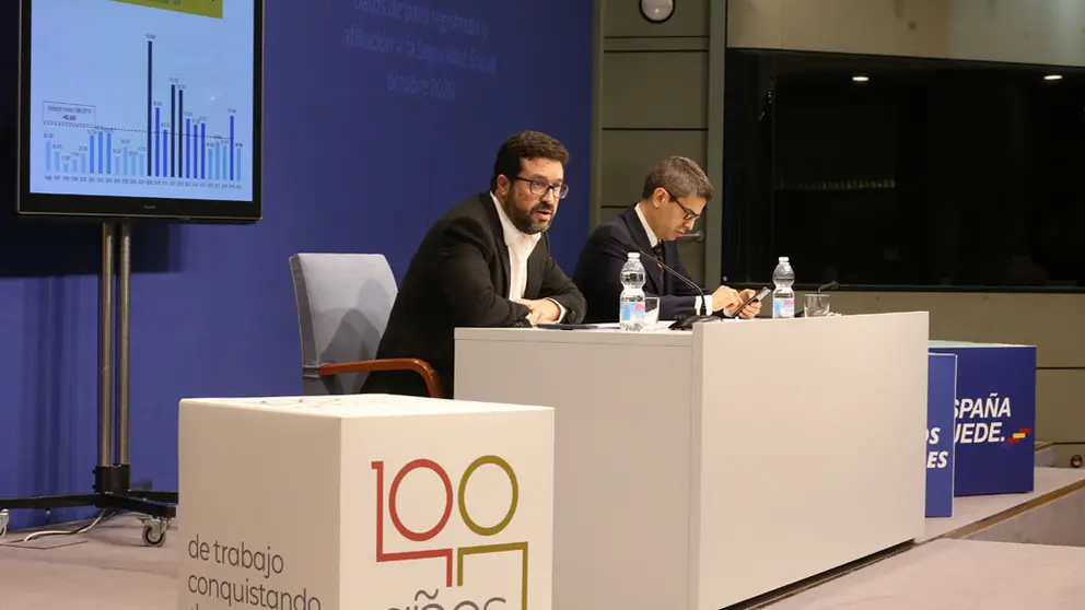 Presentaci&oacute;n de los datos del desempleo en el Ministerio