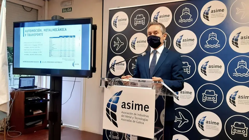 Enrique Mall&oacute;n, secretario general de Asime.
