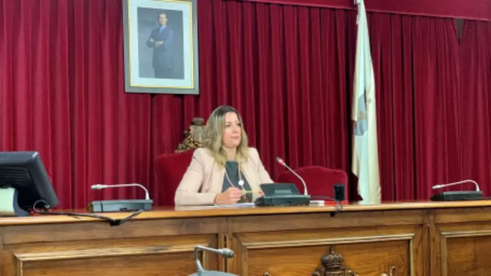 Lara M&eacute;ndez, alcaldesa de Lugo./WEB CONCELLO LUGO.