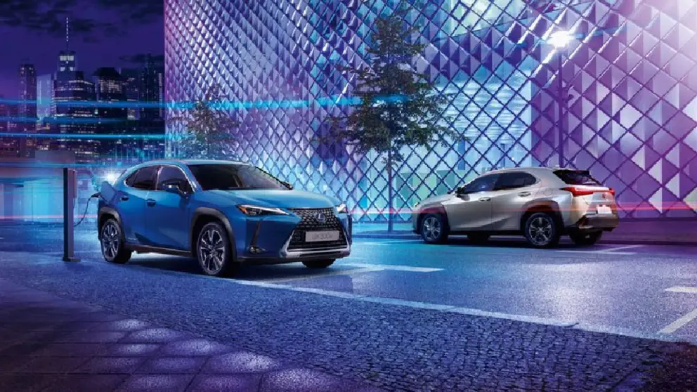El Lexus UX 300e se podr&aacute; probar en los concesionarios Lexus de Grupo Breog&aacute;n.