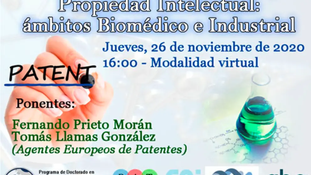 X Jornada sobre patentes y propiedad intelectual: &aacute;mbitos biom&eacute;dico e industrial.
