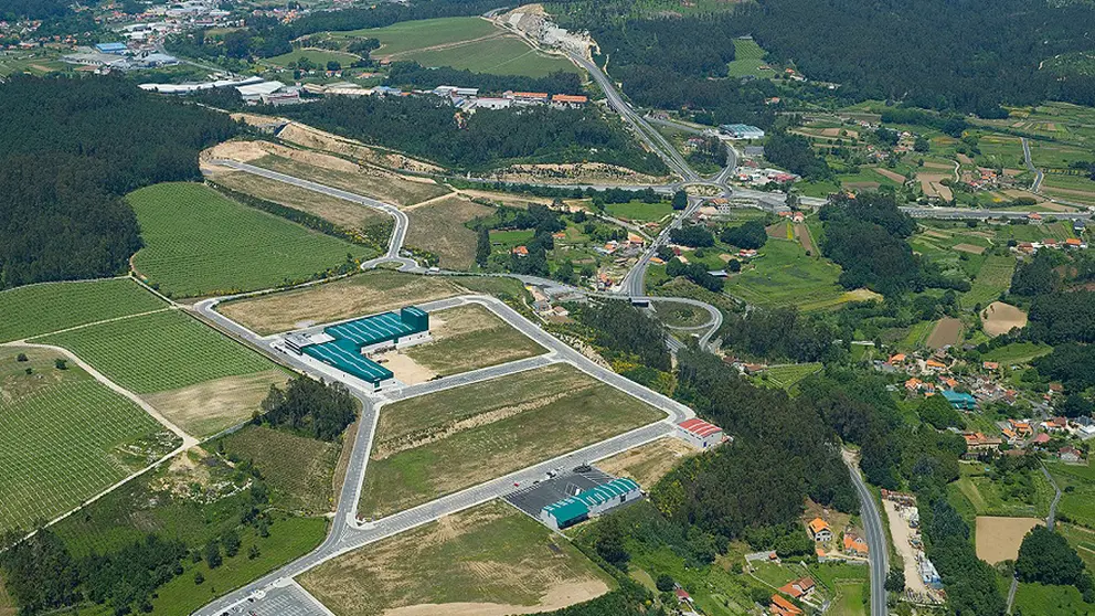 Pol&iacute;gono empresarial de Vilanova de Arousa.