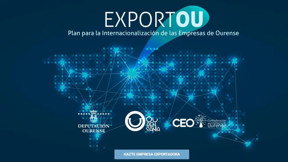 ExportOu es el programa de apoyo a la internacionalizaci&oacute;n que impulsan CEO y Diputaci&oacute;n de Ourense.