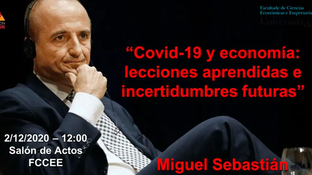 Miguel Sebasti&aacute;n participa en los coloquios online de la Universidad de Vigo.