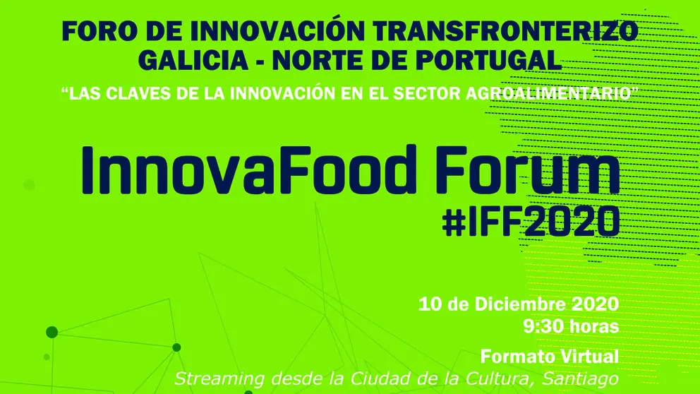 InnovaFood Forum se celebra en formato virtual el 10 de diciembre.