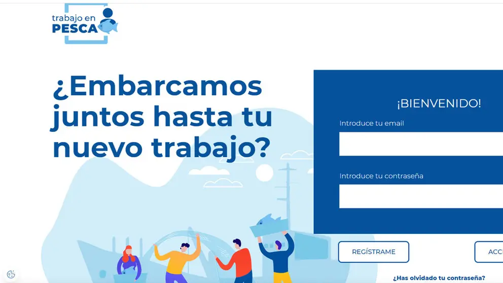 Portal de empleo "Trabajaenpesca".