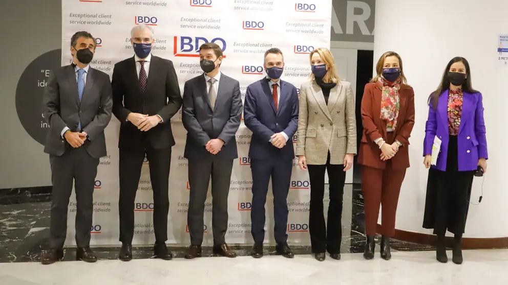 El informe &ldquo;Retos y Perspectivas de Inversi&oacute;n en Galicia para 2021. Claves para la recuperaci&oacute;n&rdquo; se present&oacute; en la sede del C&iacute;rculo de Empresarios en Vigo.