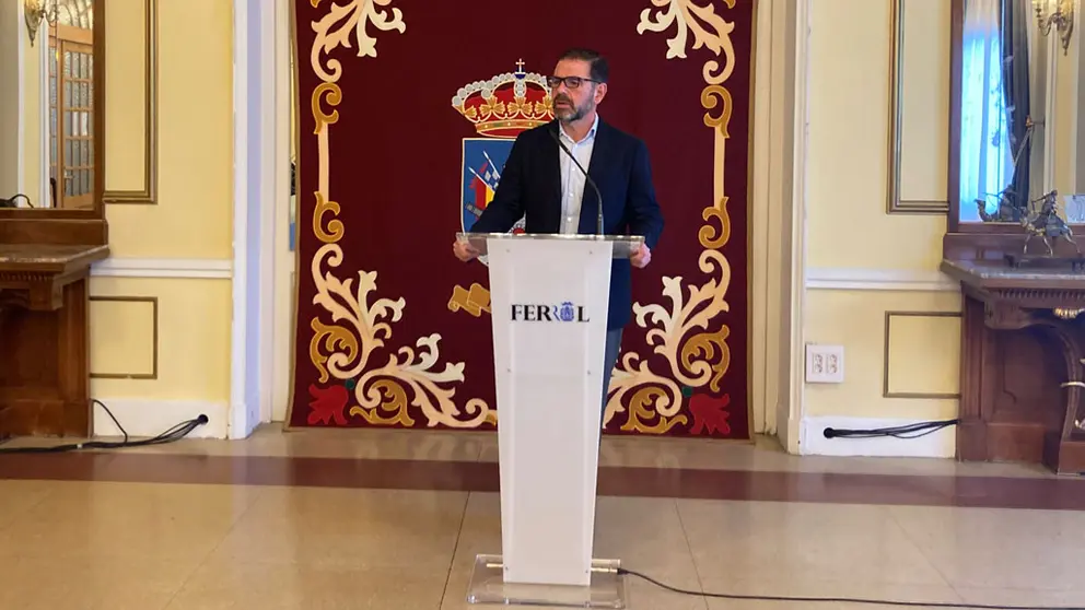 &Aacute;ngel Mato, alcalde de Ferrol./WEB CONCELLO.