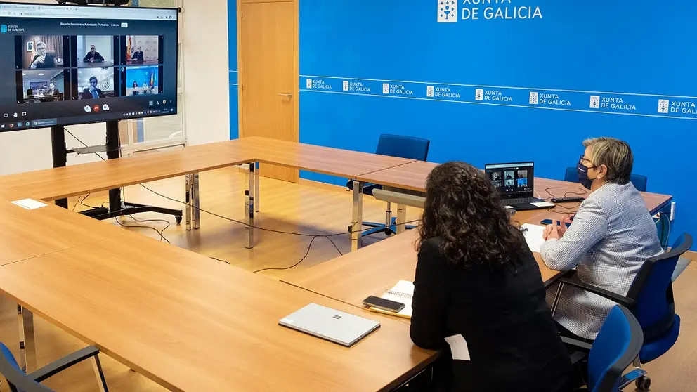 10,00 h. -      A conselleira do Mar, Rosa Quintana, acompa&ntilde;ada pola presidenta de Portos de Galicia, Susana Lenguas, manter&aacute; un encontro por videoconferencia cos presidentes das cinco autoridades portuarias de Galicia. . 
foto xo&aacute;n crespo
01/02/2021