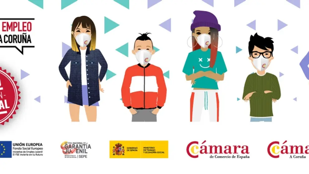 Cartel de la VIII Feria de Empleo.