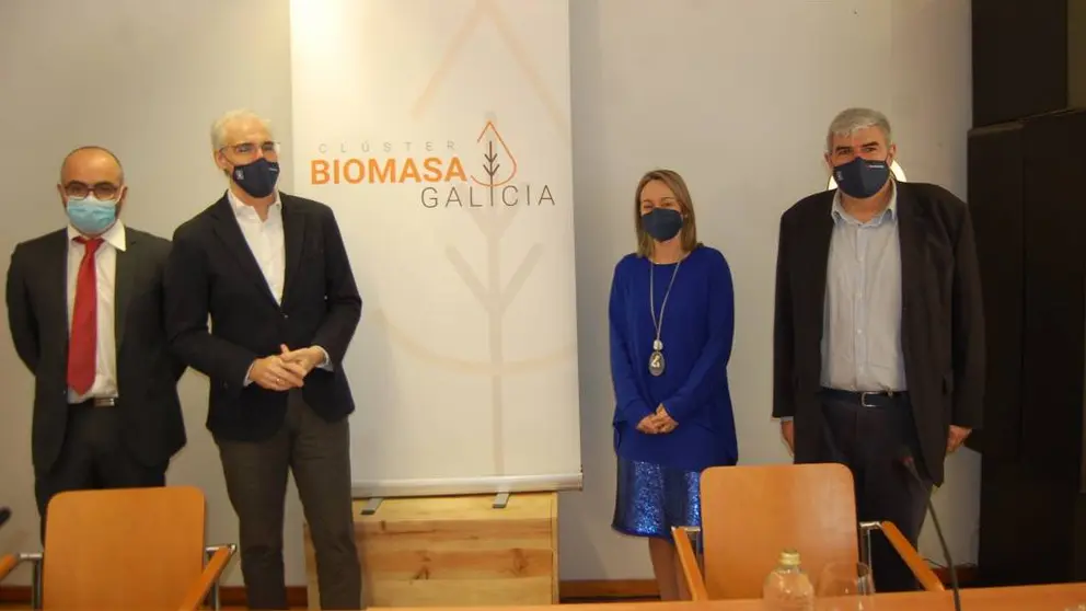 El vicepresidente econ&oacute;mico de la Xunta particip&oacute; en el acto de constituci&oacute;n del Cl&uacute;ster de la Biomasa de Galicia.