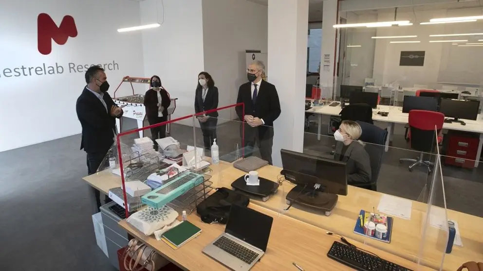 Francisco Conde en las instalaciones de Mestrelab./C.PAZ.
