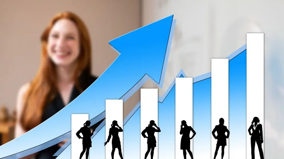El n&uacute;mero de mujeres directivas en
Galicia aumenta dos puntos en el
&uacute;ltimo a&ntilde;o, hasta el 33%./Gerd Altmann en Pixabay
