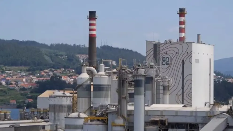 F&aacute;brica de Ence en Pontevedra./WEB ENCE.