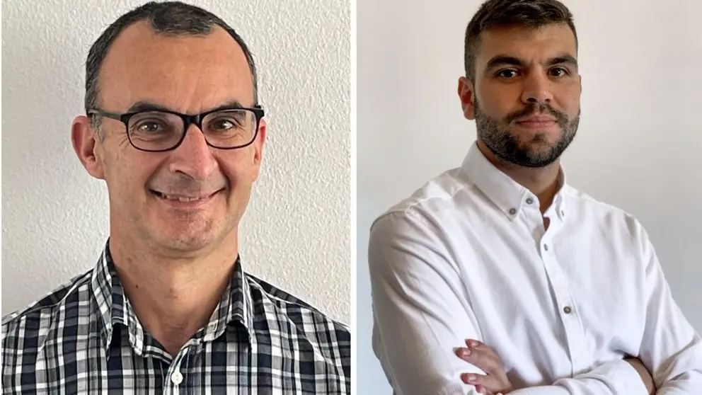 Santiago Gonz&aacute;lez, promotor de Reitoral de Sabax&aacute;ns, e David , de