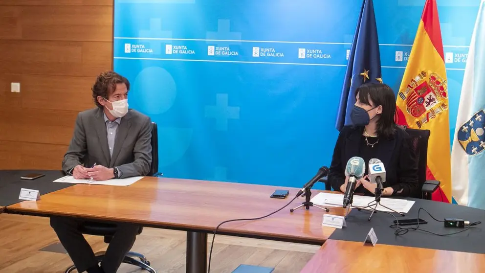 A conselleira de Emprego e Igualdade, Mar&iacute;a Jes&uacute;s Lorenzana, participa no acto de presentaci&oacute;n do novo programa Mentoring 2021 para aut&oacute;nomos da Fundaci&oacute;n Ronsel./C.PAZ.