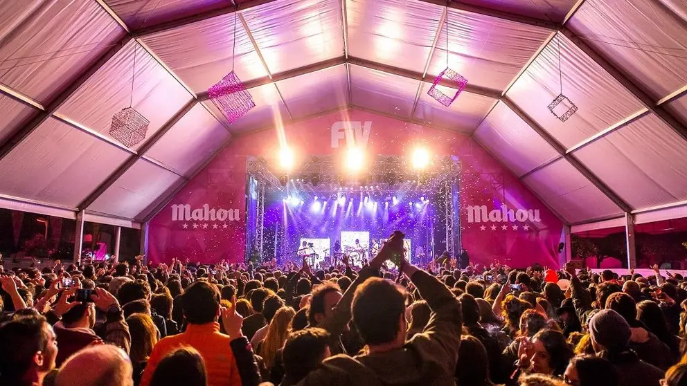Un festival de m&uacute;sica en Galicia antes da pandemia./J.ROSA.