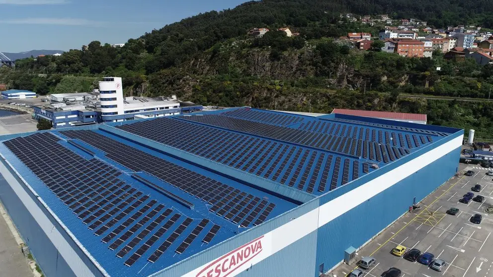 Instalaciones de Nueva Pescanova en Chapela (Redondela).