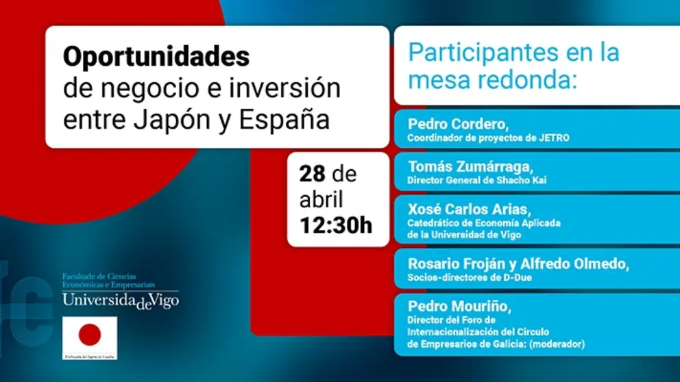 Mesa redonda sobre las oportunidades de negocio e inversi&oacute;n entre Jap&oacute;n y Espa&ntilde;a.