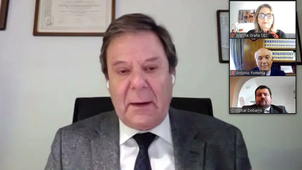 Diego Comendador, de ASPAC, en la jornada sobre prevenci&oacute;n de insolvencias de la CEC.