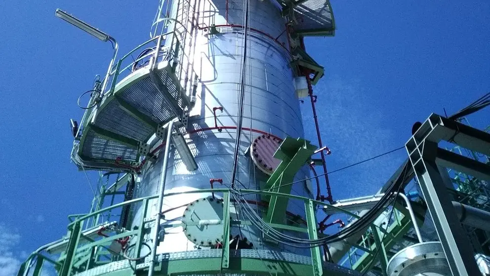 Nueva unidad de producci&oacute;n de propileno grado pol&iacute;mero en el complejo de Repsol A Coru&ntilde;a.