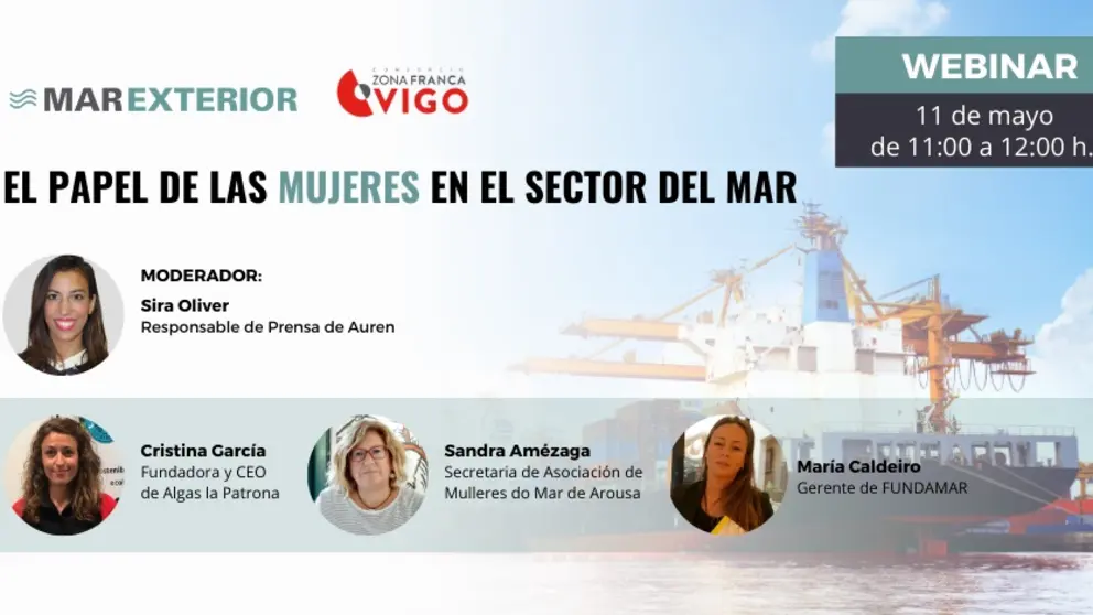 Mesa redonda online sobre "El papel de las mujeres en el sector del mar".