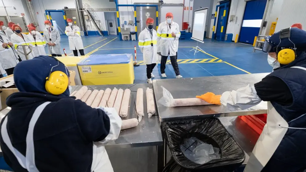 El presidente de la Xunta visit&oacute; hoy las nuevas instalaciones de Iberconsa Seafood Processing en Vigo.