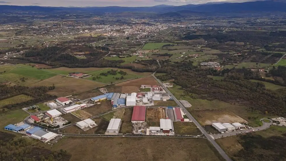 Vista a&eacute;rea del pol&iacute;gono de Monforte.