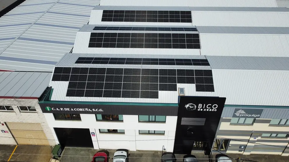 Instalaci&oacute;n solar en Bico de Xeado, Bergondo.
