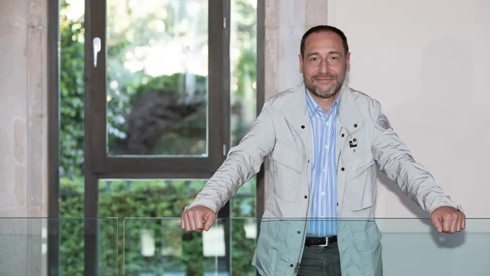 Manuel Ra&ntilde;&oacute;, presidente del Colegio Oficial de la Arquitectura T&eacute;cnica de Pontevedra./OLIMPIO.